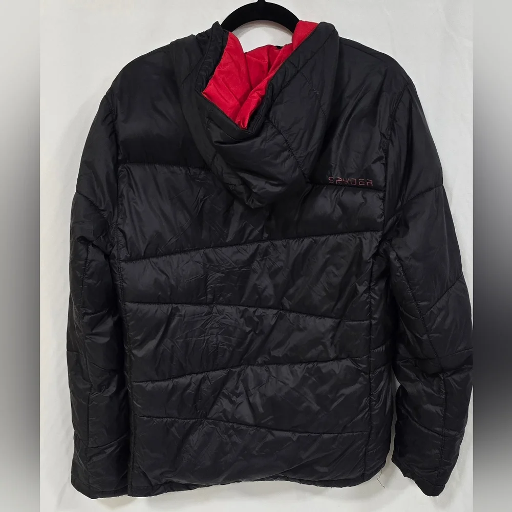 Spyder men S/P Nexus jacket black / red insulated puffer gorpcore hiking outside